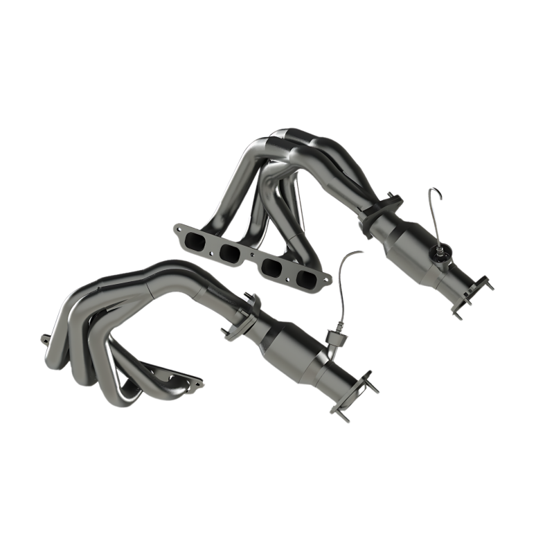 Kooks Tri-Y Headers w/ GREEN Cats & Heat Blankets C8 Corvette Z06 (2023+)