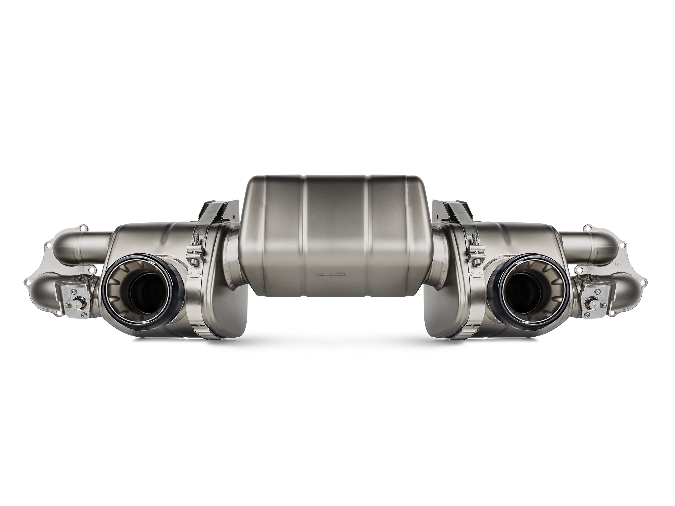 Akrapovic Titanium Slip-On Race Line Exhaust Porsche 718 GT4 / Spyder / GTS 4.0L