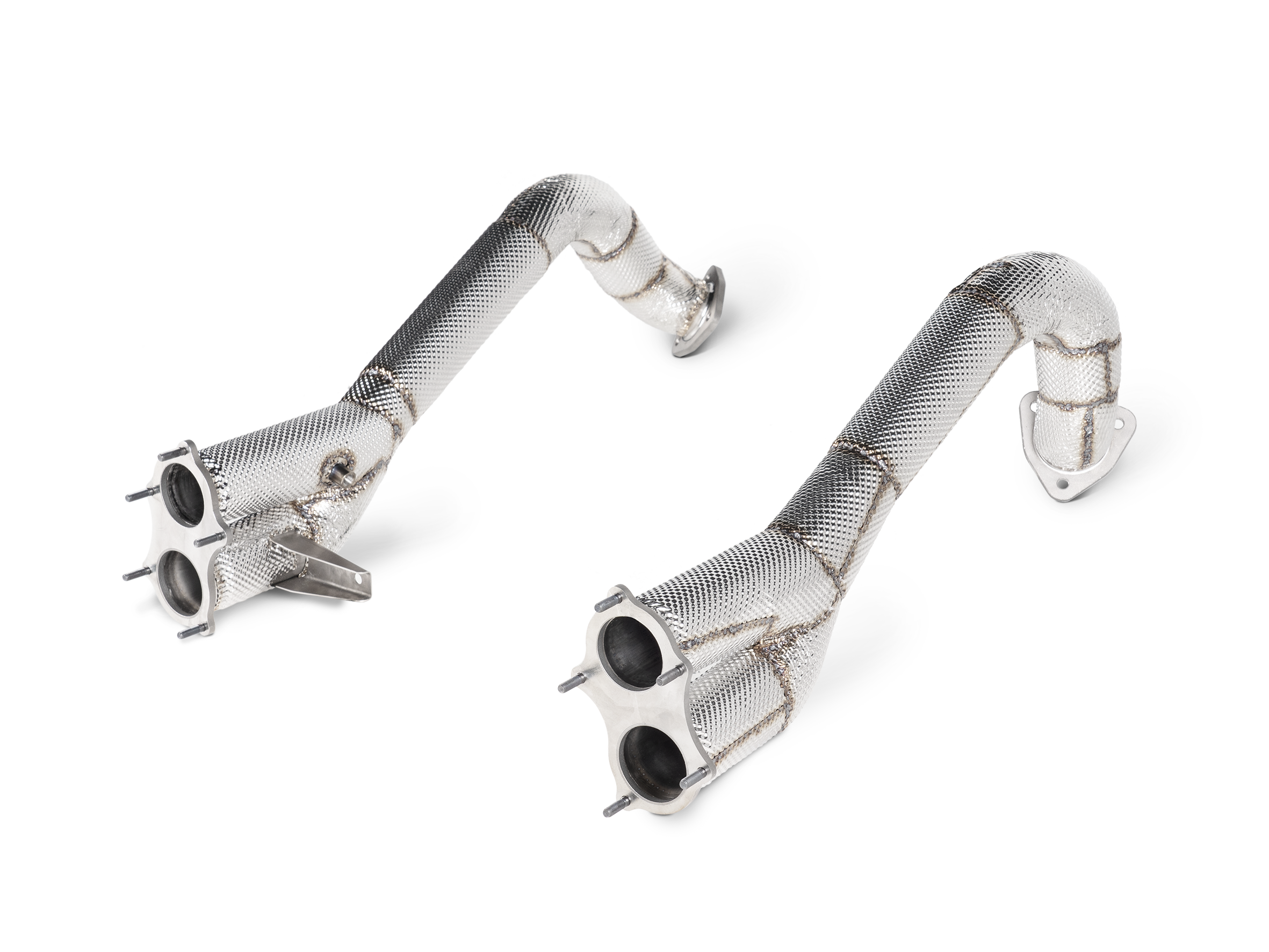 Akrapovic Titanium Link Pipes Porsche 718 GT4 / Spyder / GTS 4.0
