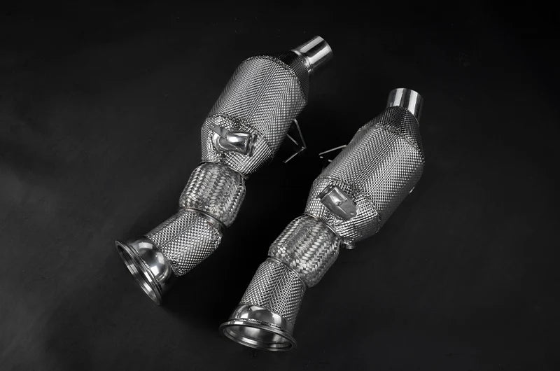 Capristo Sport Cat Downpipes Ferrari 296