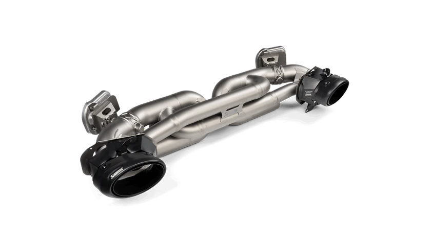 Akrapovic Titanium Slip-On Race Line Exhaust Porsche 992 Turbo (2020+)