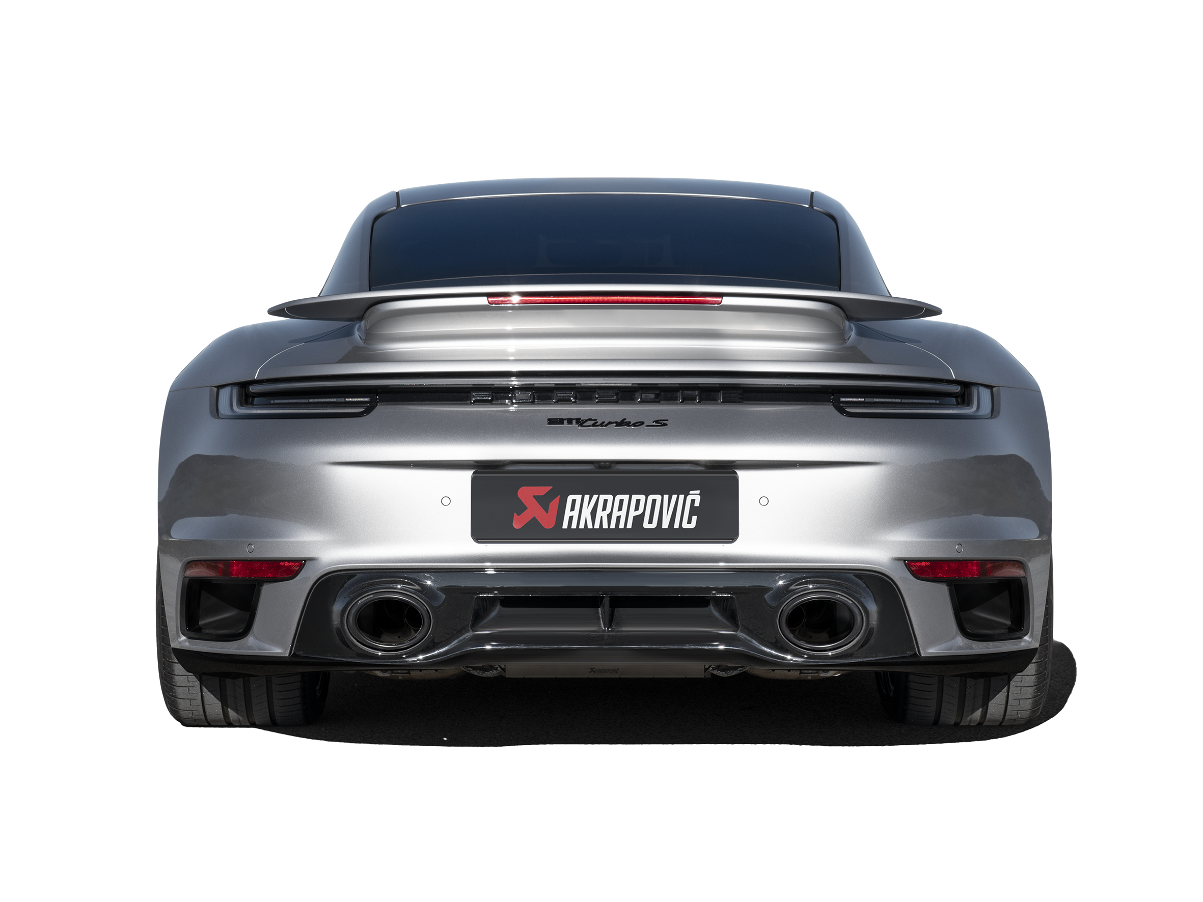 Akrapovic Titanium Slip-On Race Line Exhaust Porsche 992 Turbo (2020+)