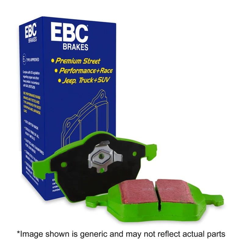 EBC Greenstuff Rear Brake Pads Porsche 997