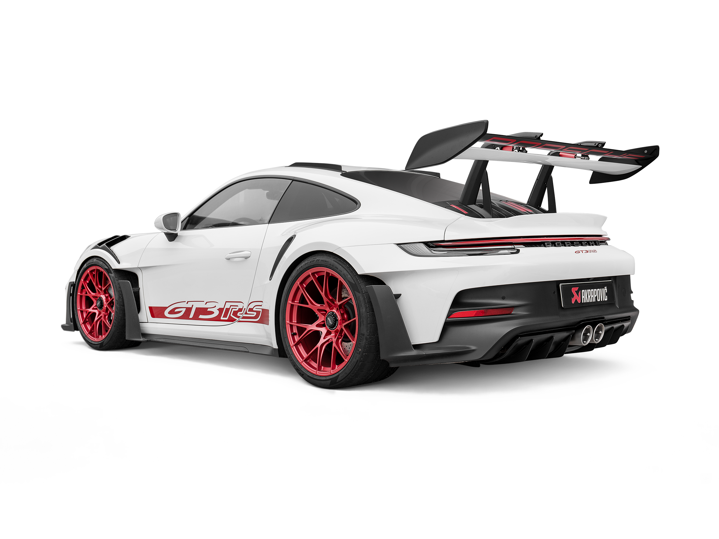 Akrapovic Titanium Slip-On Race Line Exhaust Porsche 992 GT3 / GT3 RS (2022+)