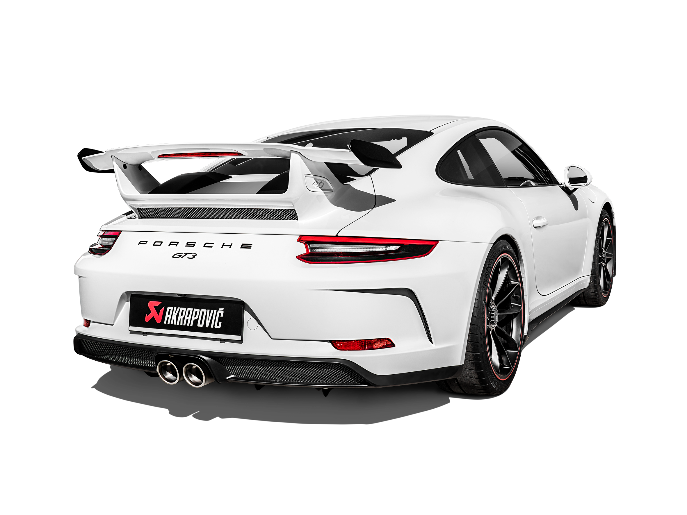 Akrapovic Titanium Slip-On Race Line Exhaust Porsche 991.2 GT3 (2017-2019)