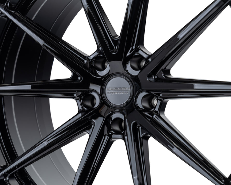 Vossen 20x9 Gloss Black HFX-2 Front Wheel C8 Corvette (2020+)