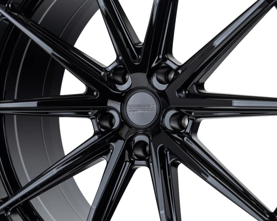 Vossen 21x12 Gloss Black HFX-2 Rear Wheel C8 Corvette (2020+)