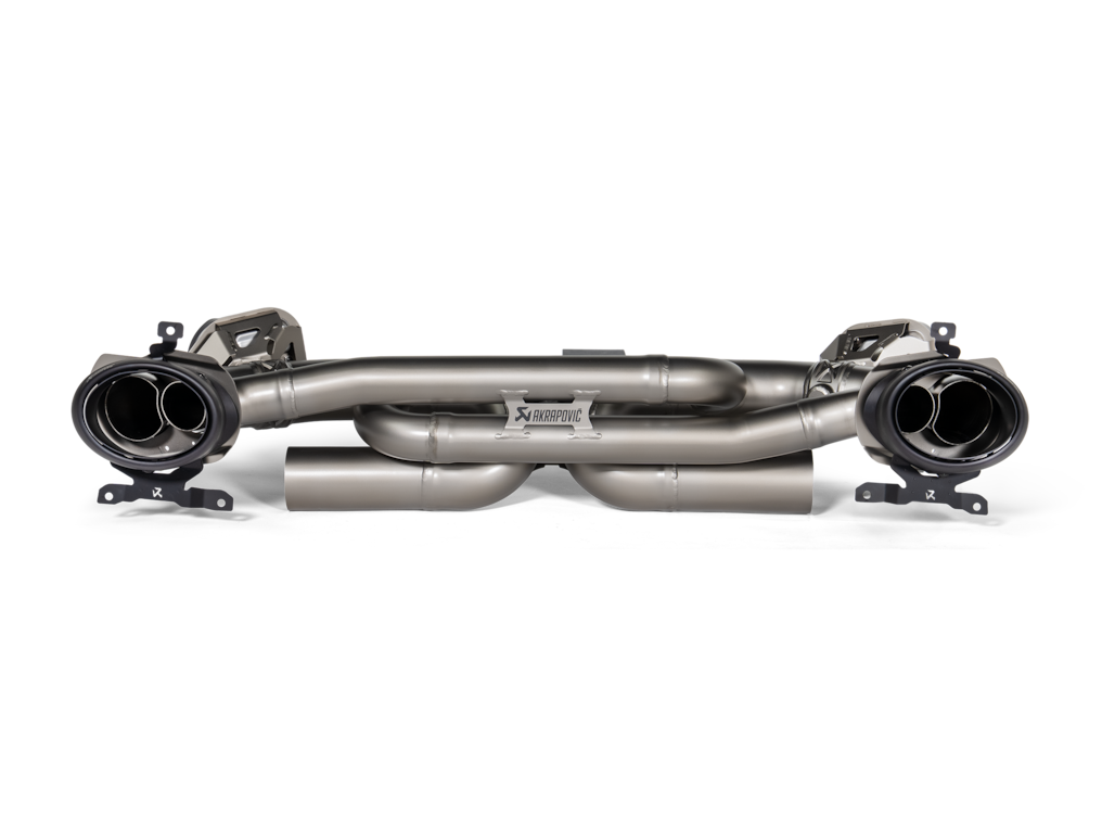 Akrapovic Titanium Slip-On Race Line Exhaust Porsche 992 Carrera (2019+)