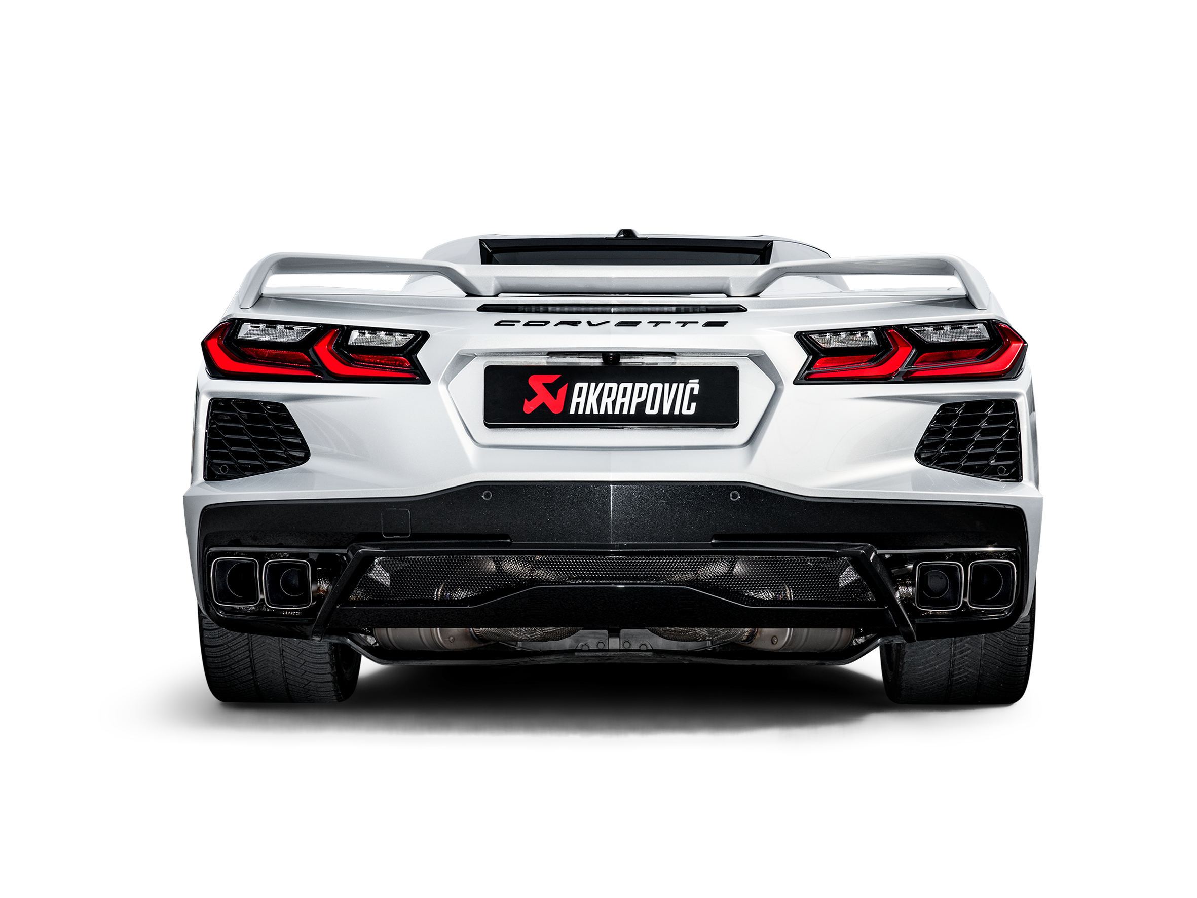 Akrapovic Titanium Slip-On Exhaust C8 Corvette (2020+)