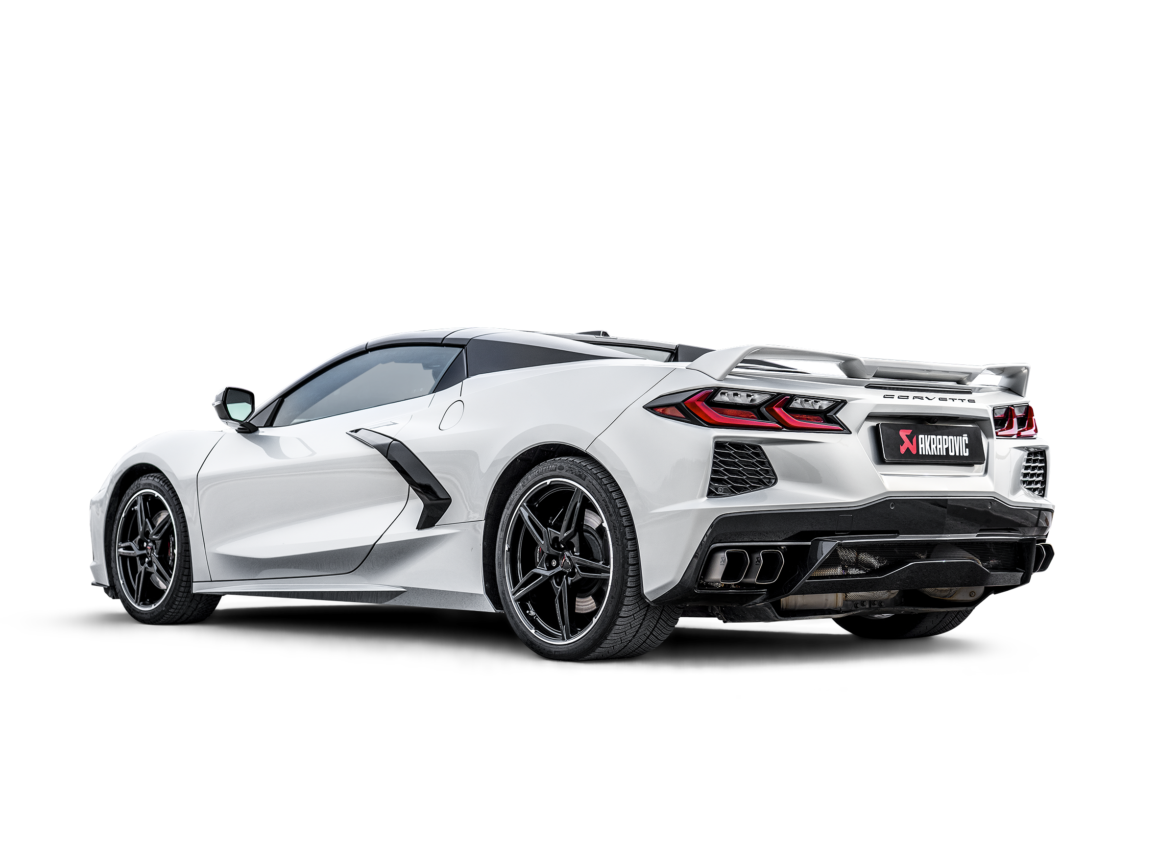 Akrapovic Titanium Slip-On Exhaust C8 Corvette (2020+)