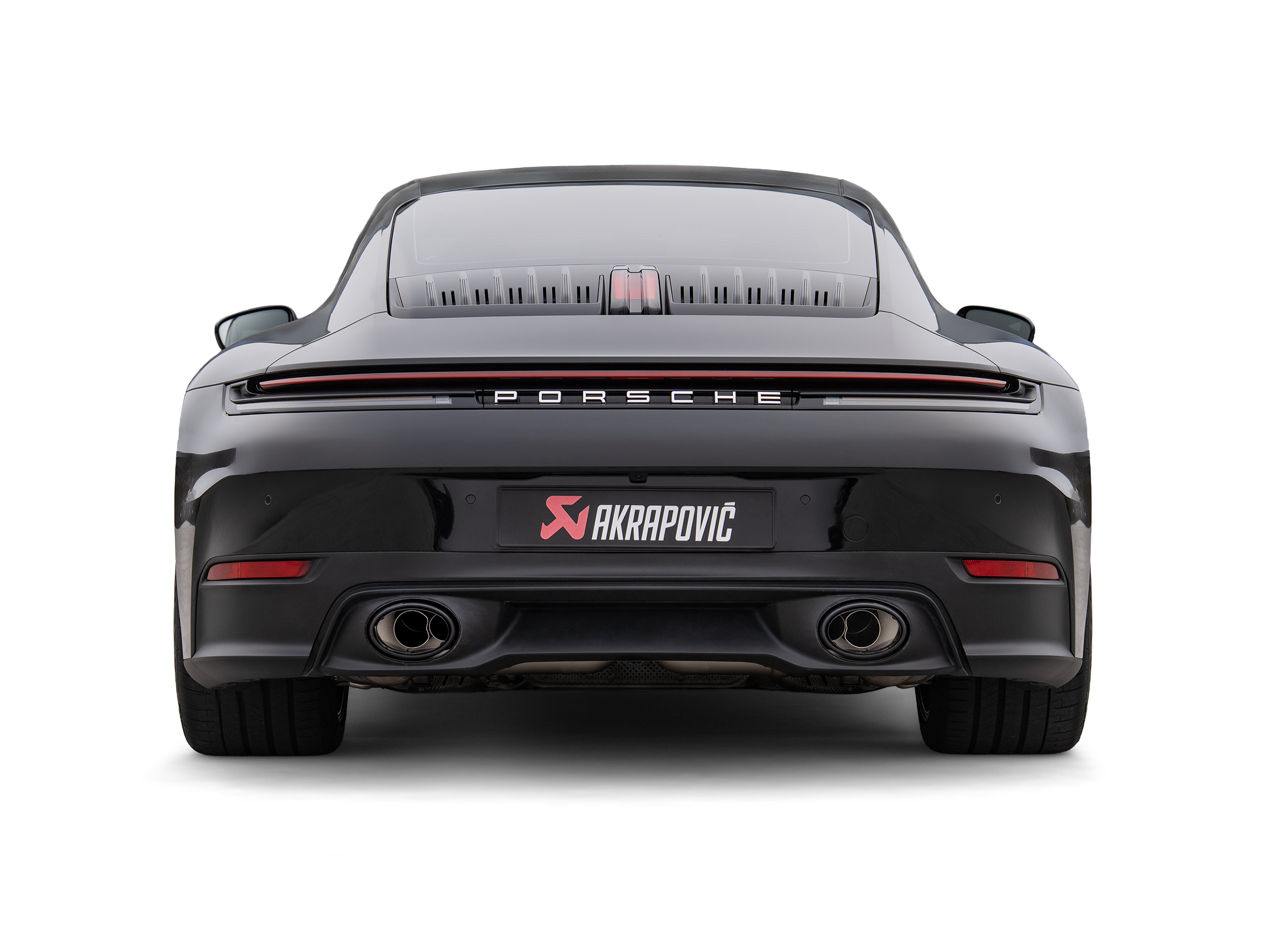 Akrapovic Titanium Slip-On Line Exhaust Porsche 992.2 Carrera (2025+)