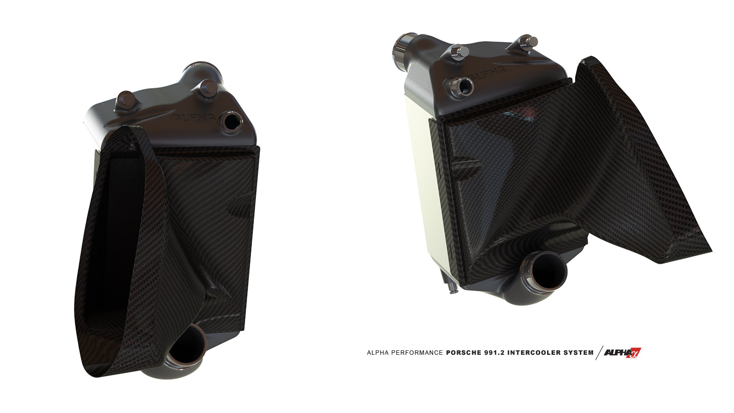 AMS Alpha Performance Intercooler System Porsche 991.2 Carrera (2017-2019)