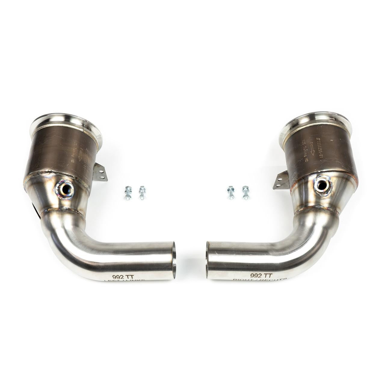 Fabspeed Sport Catalytic Converters Porsche 992 Turbo / Turbo S (2021+)