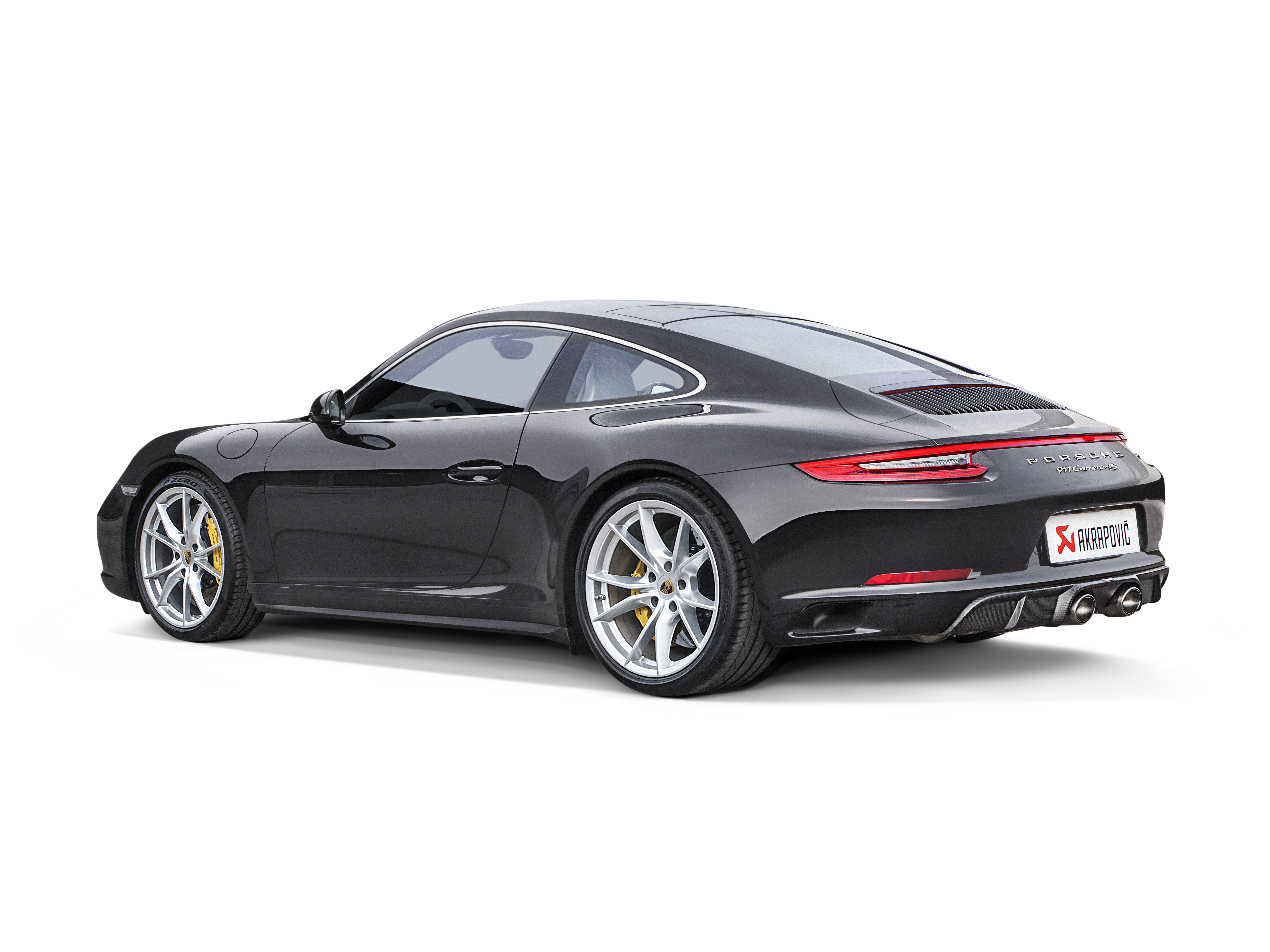 Akrapovic Slip-On Line (Titanium) w/ Titanium Tips Porsche 991.2 Carrera (2017-2019)