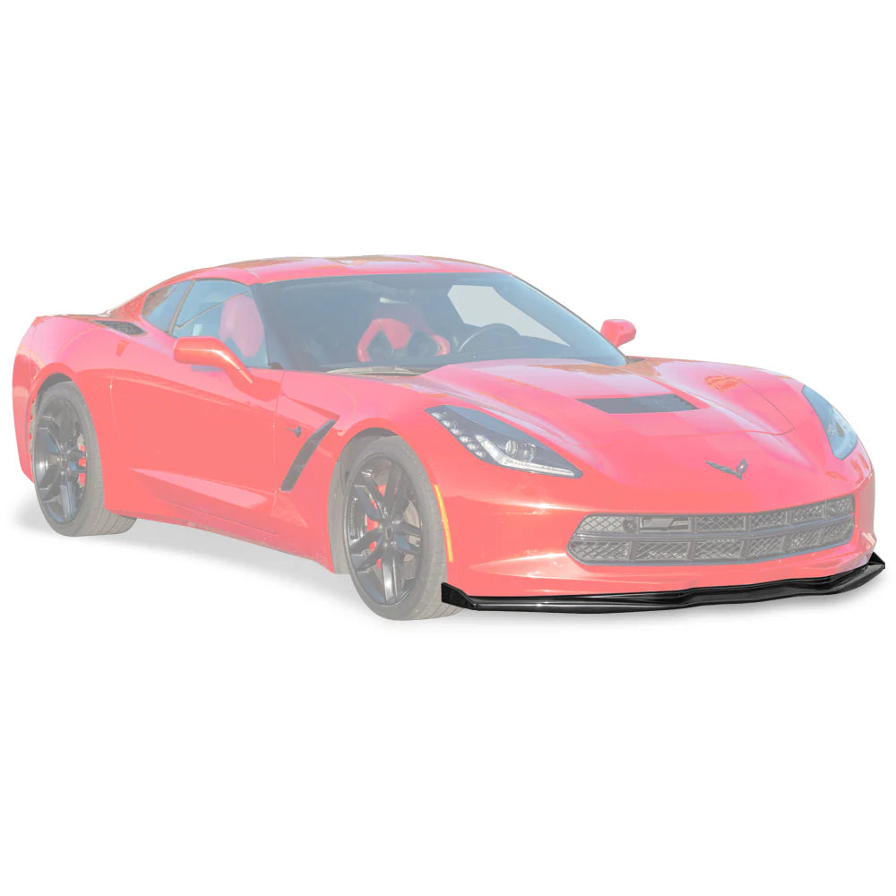 Extreme Online Store Stage 2 Front Splitter w/Side End Caps C7 Corvette (2014-2019)