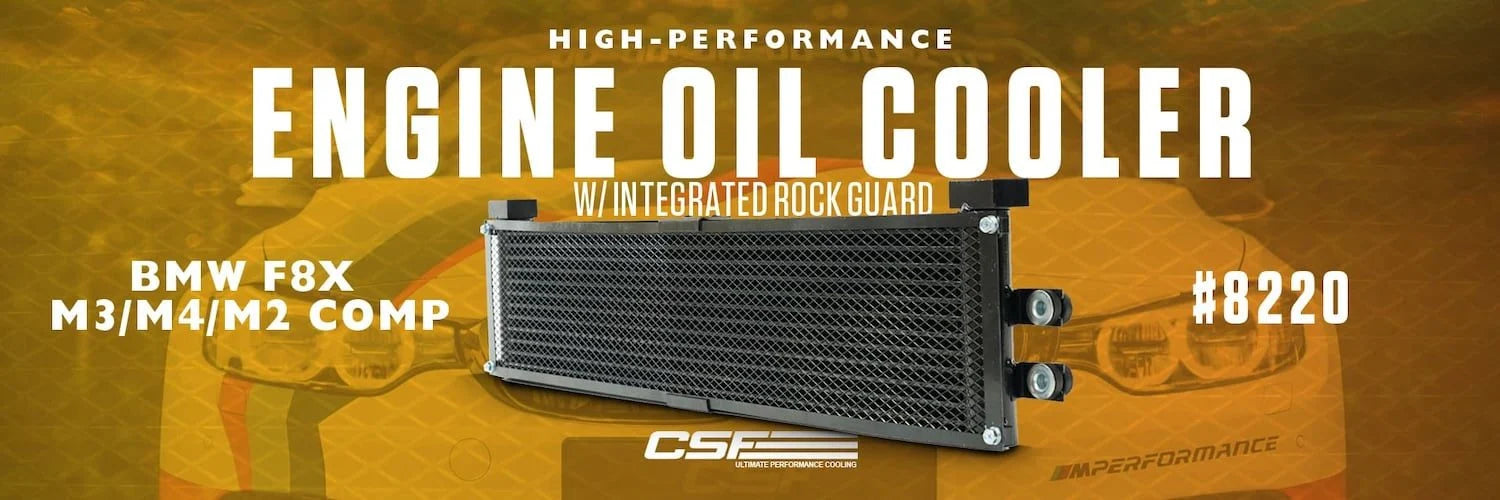 CSF High Performance Oil Cooler BMW F87 M2 Competition / F80 M3 / F82 M4