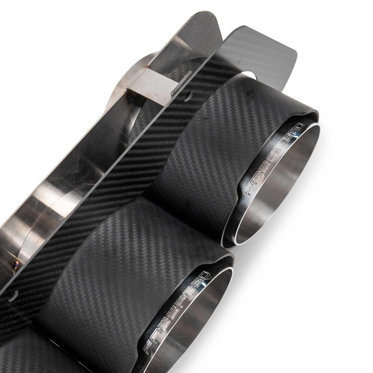 Fabspeed Carbon Fiber Quad Tips Corvette C8 Z06/ZR1 (2023+)