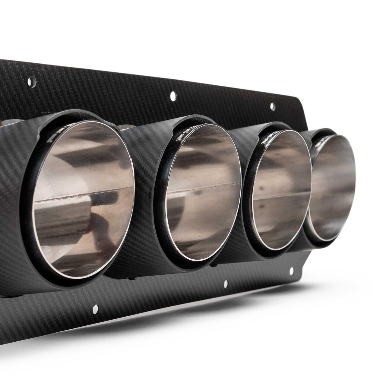 Fabspeed Carbon Fiber Quad Tips Corvette C8 Z06/ZR1 (2023+)