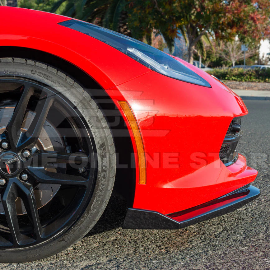 Extreme Online Store Stage 2 Front Splitter w/Side End Caps C7 Corvette (2014-2019)