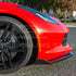 Extreme Online Store Stage 2 Front Splitter w/Side End Caps C7 Corvette (2014-2019)