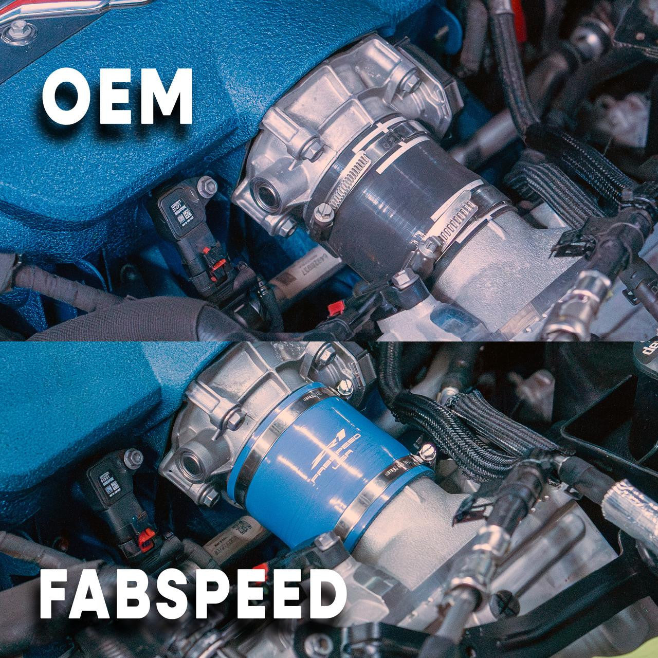 Fabspeed Silicone Induction Hoses C8 Corvette ZR1
