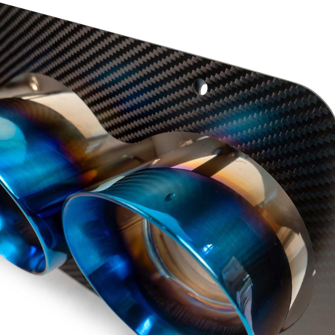 Fabspeed Titanium Quad Tips C8 Corvette ZR1 (2025+)