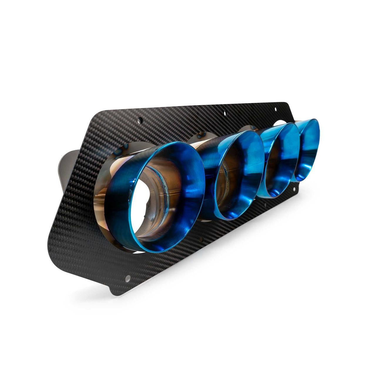 Fabspeed Titanium Quad Tips C8 Corvette ZR1 (2025+)