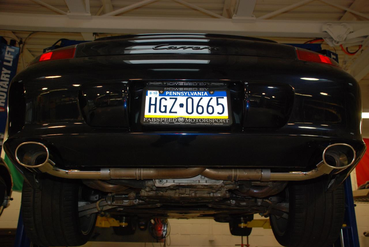 Fabspeed Muffler Bypass Pipes Porsche 996 Carrera (1999-2004)