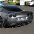 Extreme Online Store Carbon Fiber Diffuser C6 Corvette (2005-2013)
