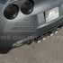 Extreme Online Store Carbon Fiber Diffuser C6 Corvette (2005-2013)