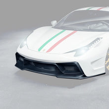 Load image into Gallery viewer, Vorsteiner Ferrari 458 Italia VX Carbon Fiber Front Bumper w/ Front Spoiler