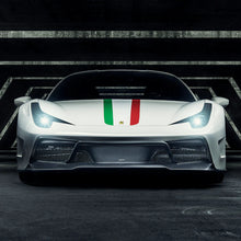Load image into Gallery viewer, Vorsteiner Ferrari 458 Italia VX Carbon Fiber Front Bumper w/ Front Spoiler