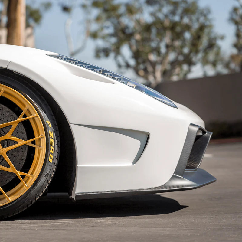 Vorsteiner Ferrari 458 Italia VX Carbon Fiber Front Bumper w/ Front Spoiler