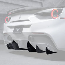 Load image into Gallery viewer, Vorsteiner Ferrari 488 Diavolo Carbon Fiber Rear Diffuser Fins (set of 6)
