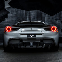 Load image into Gallery viewer, Vorsteiner Ferrari 488 Diavolo Carbon Fiber Rear Diffuser Fins (set of 6)