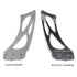 Fabspeed Monoblock Wing Risers Porsche 981 / 718 GT4 (2016+)