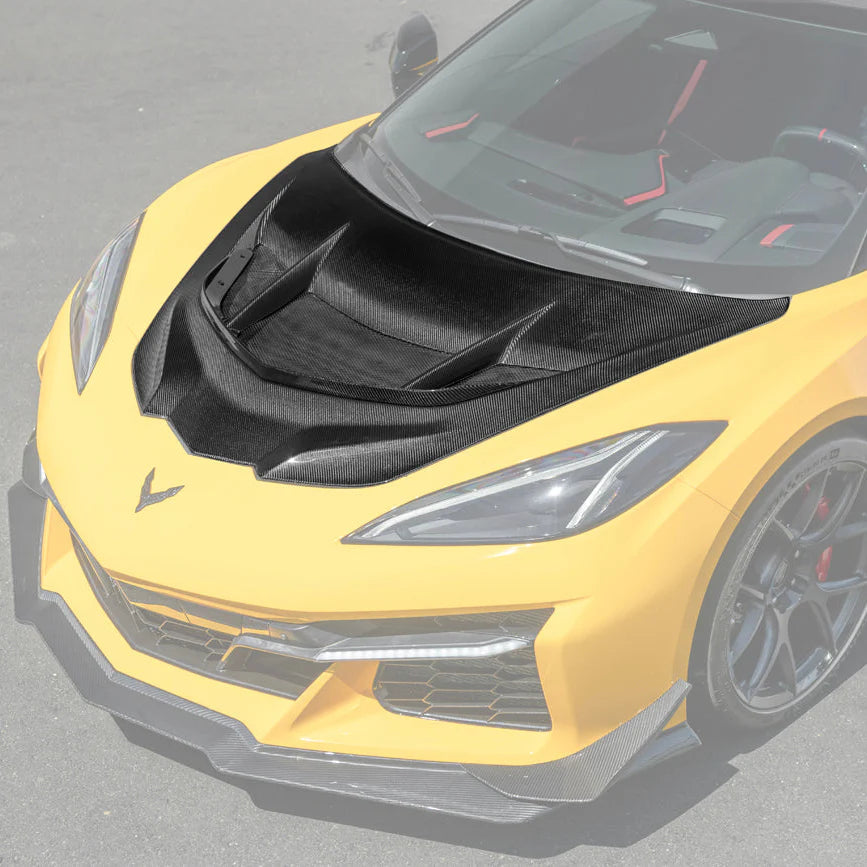 Extreme Online Store Carbon Fiber ZR1 Extractor Hood C8 Corvette