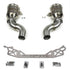 Fabspeed Sport Catalytic Converters w/ GT2 RS Style Outlets Porsche 992 Carrera (2021+)