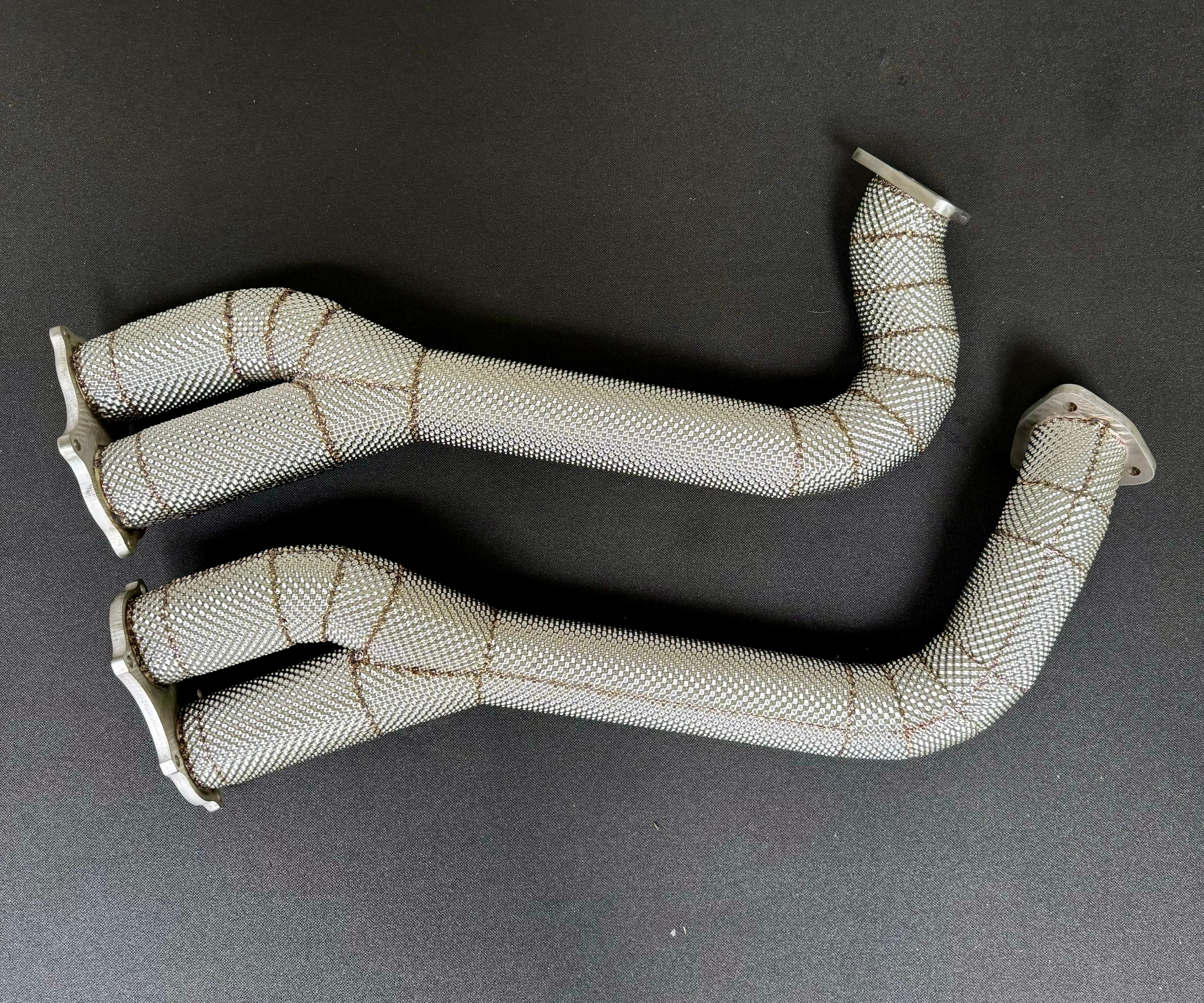 Forza Motor Works Competition Over Axle Pipes Porsche 718 GT4 / Spyder / GTS 4.0L (2020+)