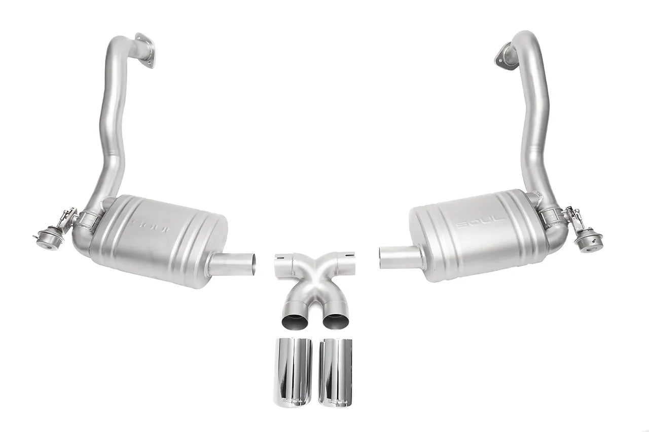 SOUL Valved Exhaust Porsche 981 Boxster / Cayman (2013-2016)