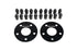 Paragon 7mm Hub Centric Front Wheel Spacers w/ Extended Titanium Lug Nuts Wheel Spacers C8 Corvette Z06 / ZR1