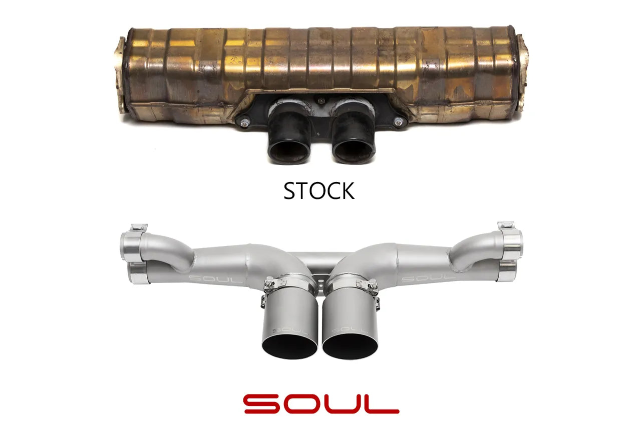SOUL Center Muffler Bypass Porsche 991 GT3 / GT3 RS (2014-2019)