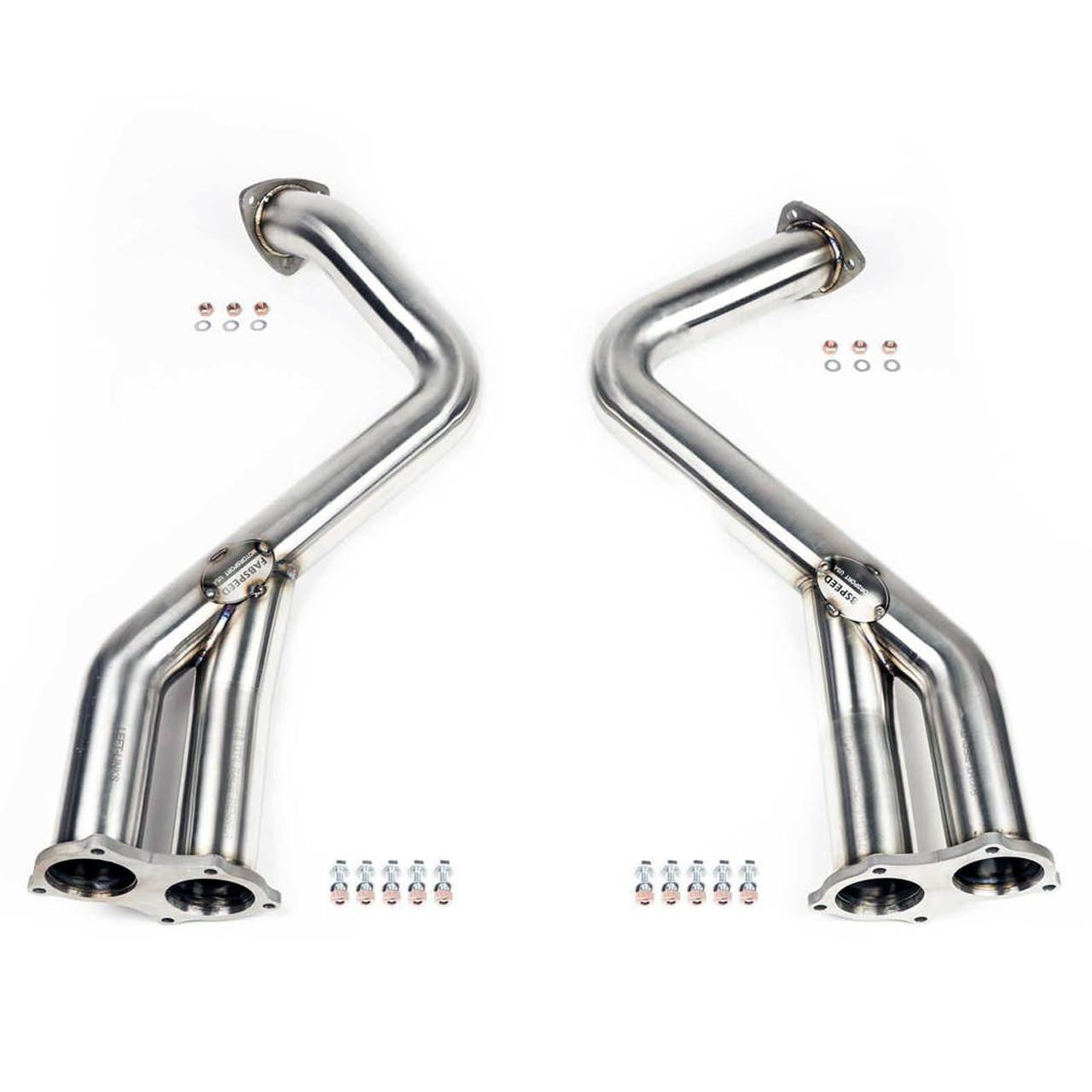 Fabspeed Over Axle Link Pipes Porsche 718 GT4 / Spyder / GTS 4.0L (2020+)