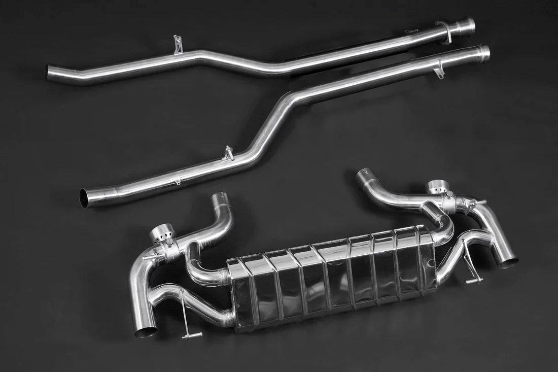 Capristo Valved Exhaust + MidPipes (CES3) Mercedes-Benz SLS AMG