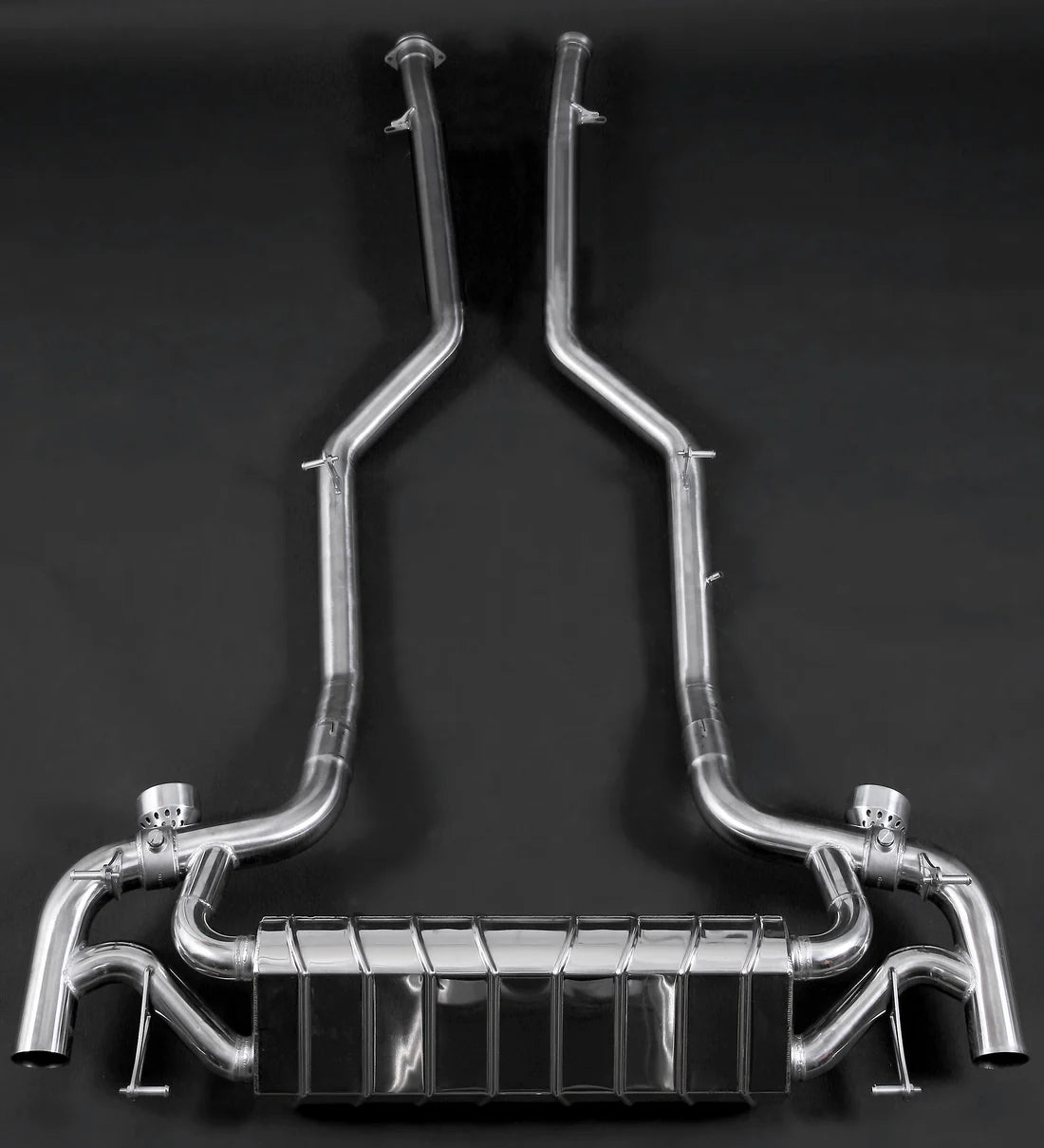 Capristo Valved Exhaust + MidPipes (CES3) Mercedes-Benz SLS AMG