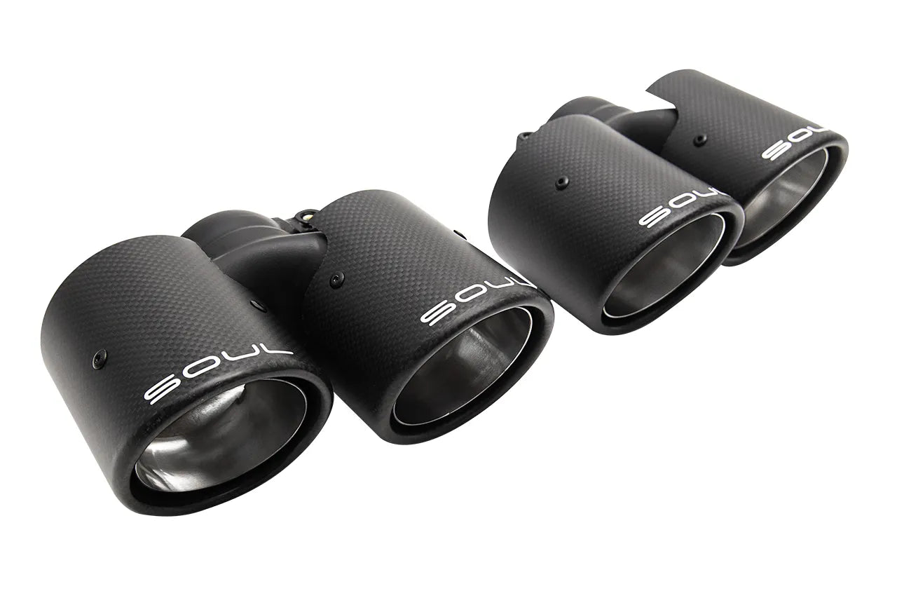 SOUL Bolt On Exhaust Tips Porsche 997.1 Carrera (2005-2008)