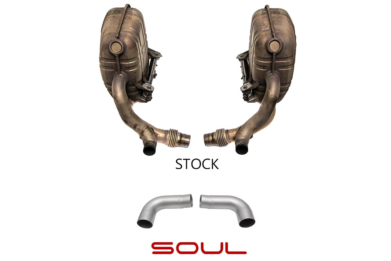 SOUL Muffler Bypass Porsche 997.1 Carrera (2005-2008)