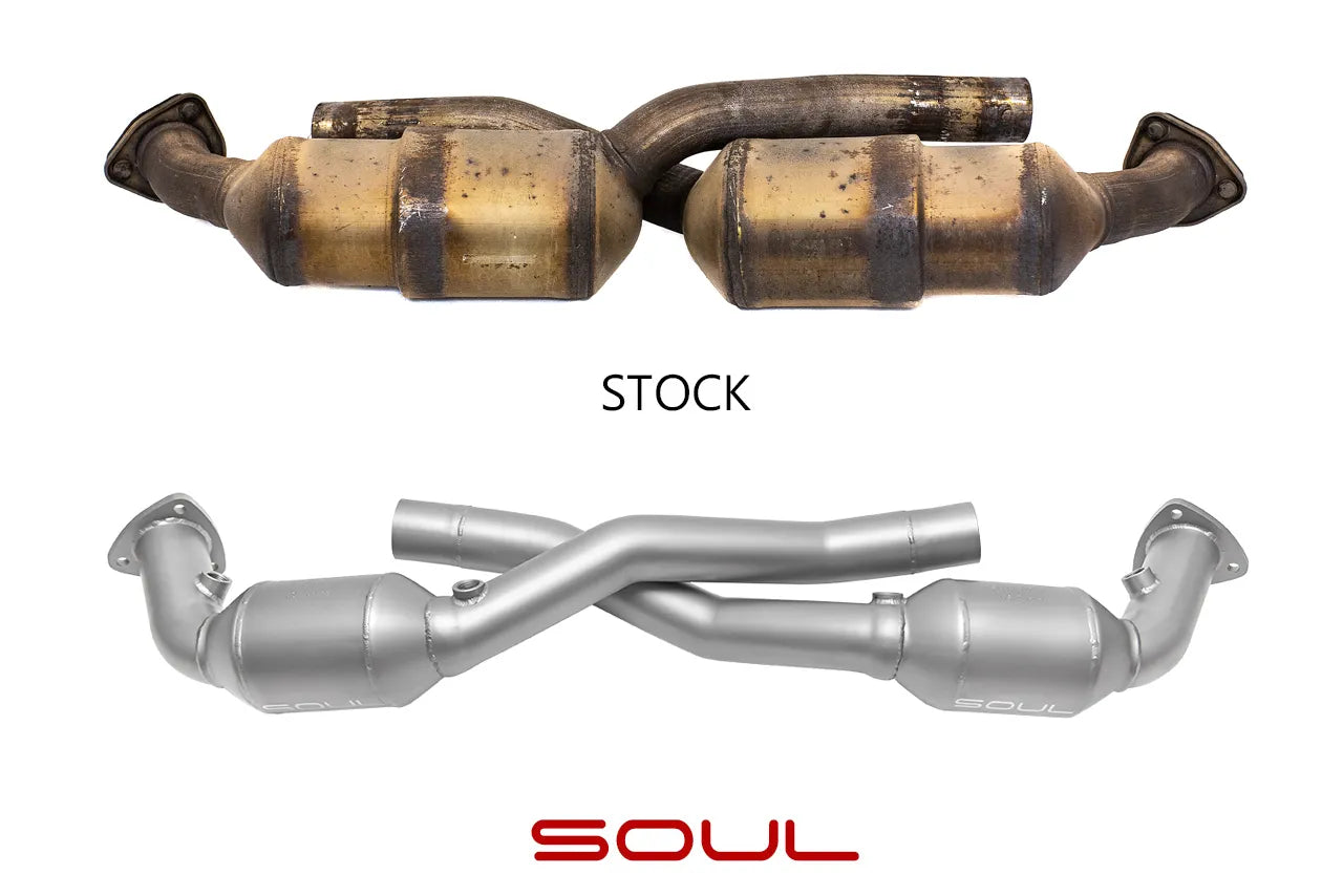 SOUL Sport Catalytic Converters Porsche 997 Carrera (2005-2008)
