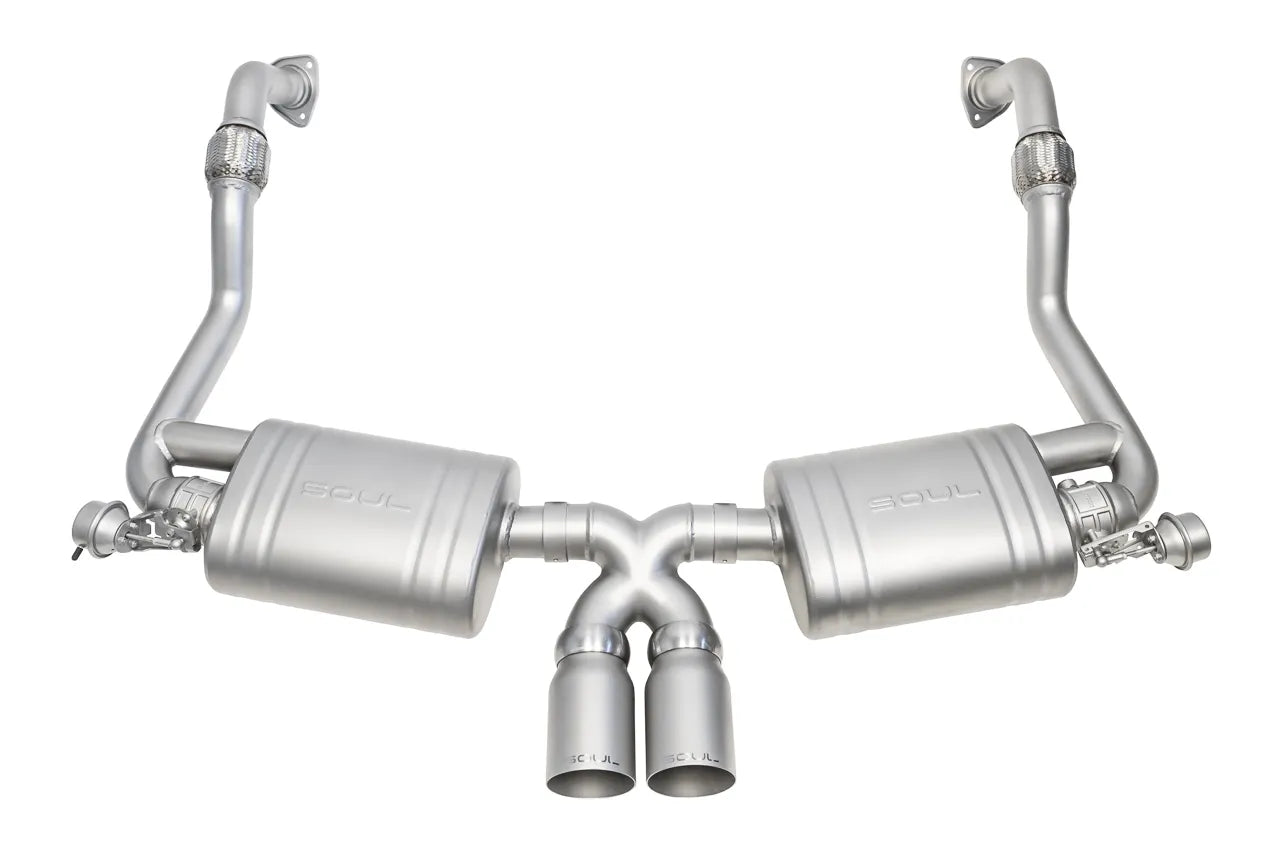 SOUL Valved Exhaust Porsche 987.2 Boxster / Cayman (2009-2012)