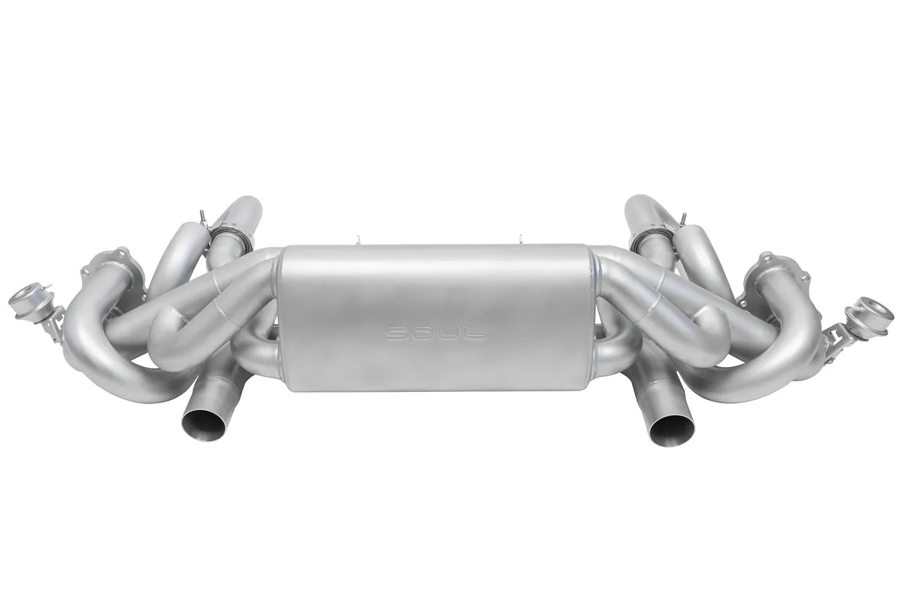 SOUL Valved Exhaust Porsche 718 GT4 / Spyder / GTS 4.0L (2020+)